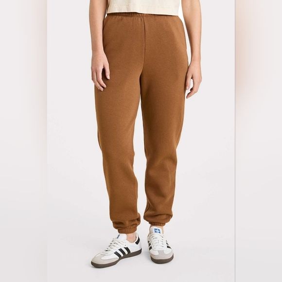 Nuuds Classic Sweatpants in Chocolate Size S - Picture 2 of 9